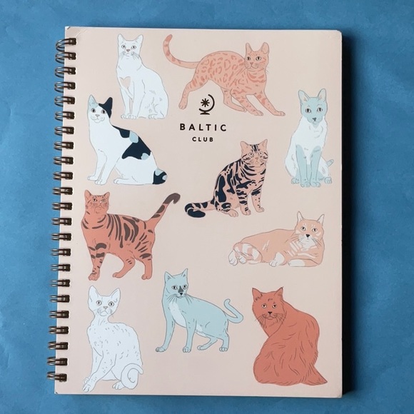 π BALTIC CLUB CAT NOTEBOOK π NWT π - Picture 16 of 16